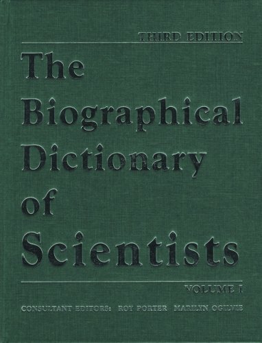 THE BIOGRAPHICAL DICTIONARY OF SCIENTISTS 2 VOLS
