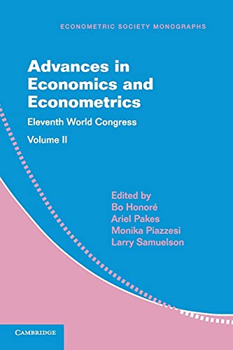 technical//advances-in-economics-and-econometrics-9781108400022