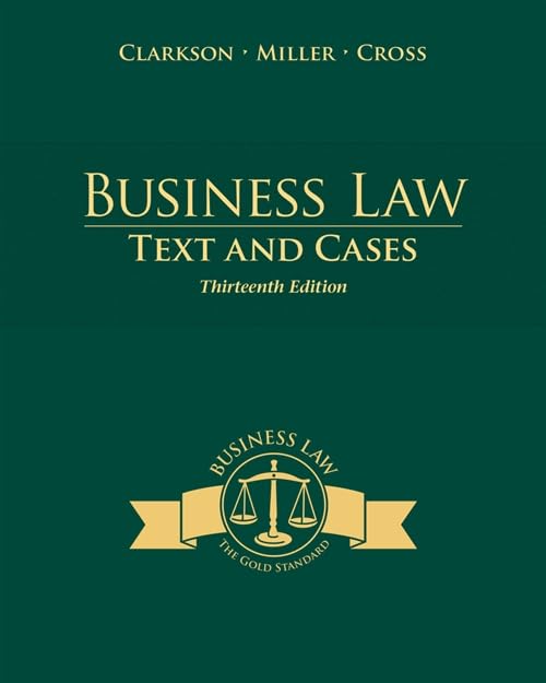 technical/management/business-law-text-and-cases-13-ed---hb-9781285185248