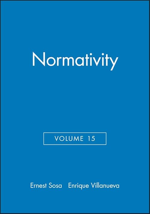 technical//philosophical-issues-normativity-philosophical-issues-volume-15-9781405138116