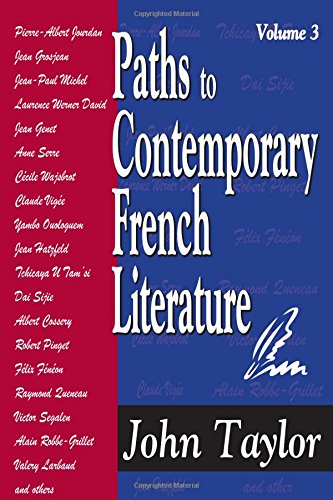 technical//paths-to-contemporary-french-literature-vol-3-9781412818629