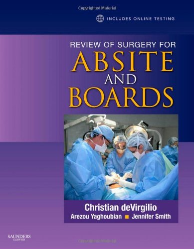 REVIEW OF SURGERY FOR ABSITE AND BOARDS medical/surgery/review-of-surgery-for-absite-and-boards-9781416046905