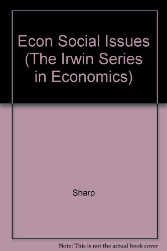 technical//economics-of-social-issues-9780256160758