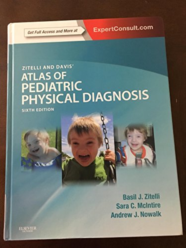 ZITELLI AND DAVIS' ATLAS OF PEDIATRIC PHYSICAL DIAGNOSIS: 6ED.EXPERT CONSULT - ONLINE AND PRINT medical/pediatrics/zitelli-and-davis-atlas-of-pediatric-physical-diagnosis-6ed-expert-consult---online-and-print-9780323079327