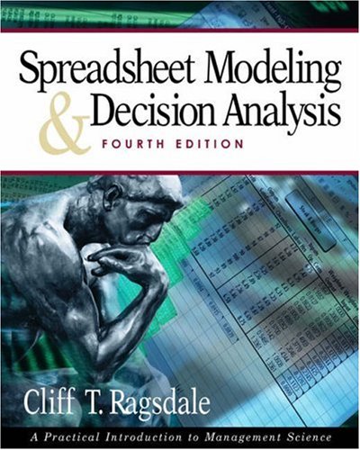 medical/psychiatry/spreadsheet-modelling-and-decision-analysis-hb--9780324183993