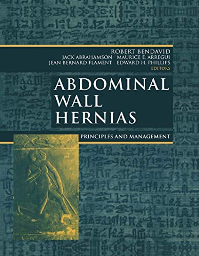 ABDOMINAL WALL HERNIAS:PRINCIPLES AND MANAGEMENT medical/general-surgery/abdominal-wall-hernias-principles-and-management-9780387950044