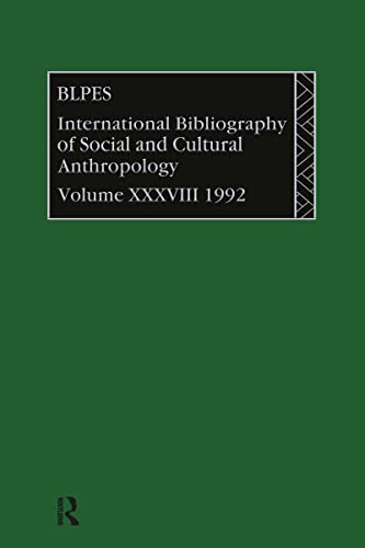 technical//international-bibliography-of-social-and-cultural-anthropology-vol-xxxviii-1992-9780415092111