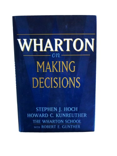 technical//wharton-on-making-decisions-9780471382478
