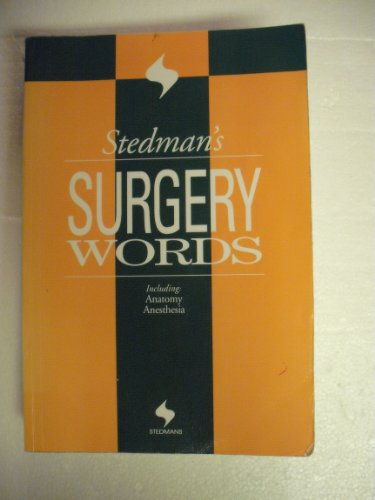 medical/surgery/surgery-words-stedman-s-word-book-series--9780683401905