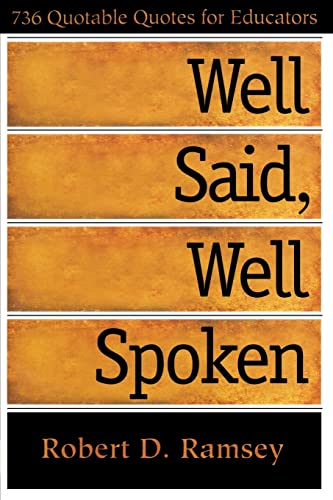 technical//well-said-well-spoken-pb--9780761977704