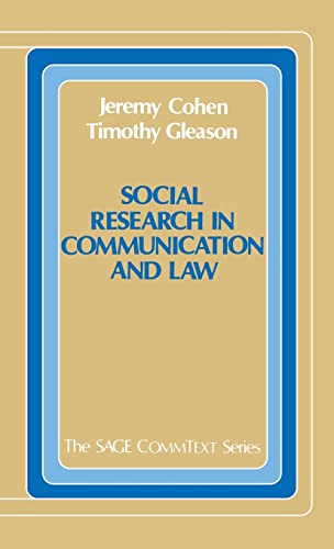 technical/law/social-research-in-communication-and-law-hb--9780803932661