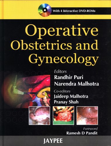 medical//operative-obstetrics-and-gynecology-with-4-interactive-dvd-roms-9788184485370