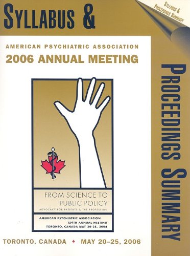 technical/management/syllabus-procedings-summary-apa-2006-annual-meeting-9780890424810