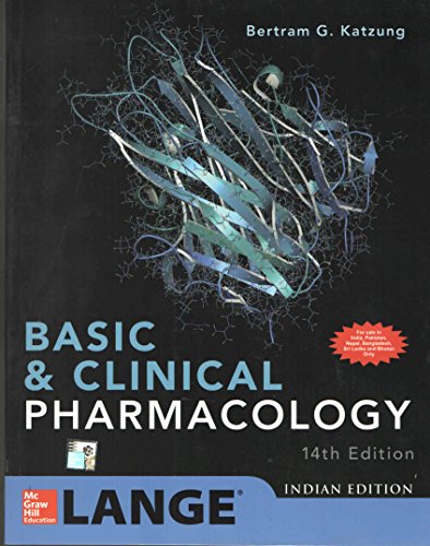 LANGE KATZUNG BASIC & CLINICAL PHARMACOLOGY, 14/ED medical/pharmacology/lange-katzung-basic-clinical-pharmacology-14-ed-9789353160692
